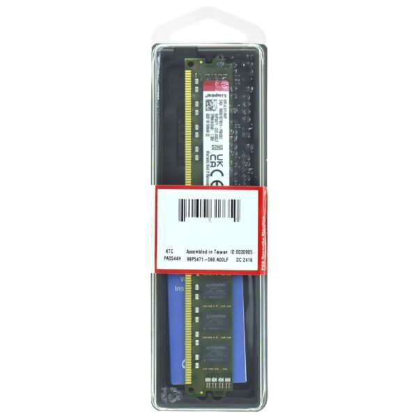 Memória Desktop KINGSTON, DDR4, 3200MHz, 8GB - KVR32N22S8L/8 - Image 2