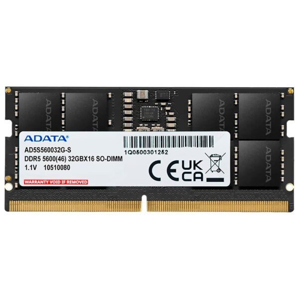 Memória Notebook ADATA, DDR5, 5600MHz, 32GB - AD5S560032G-S - Image 2