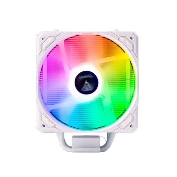 Cooler Processador GAMDIAS BOREAS E1-410 WH, ARGB, AMD/INTEL, 120mm, Branco - Image 2