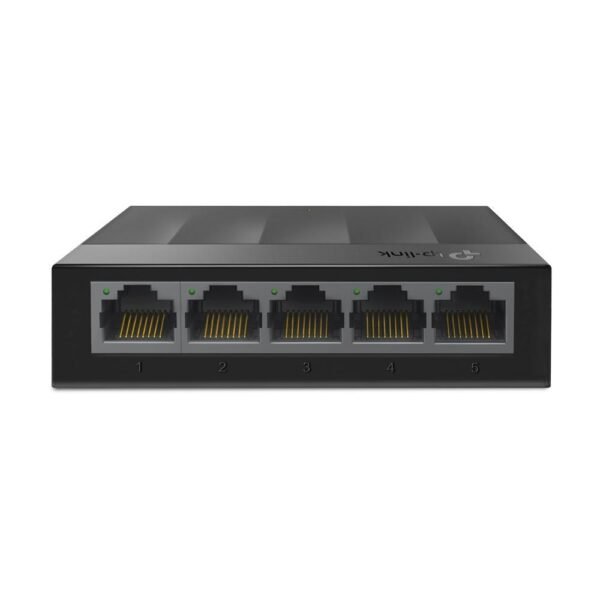 Switch TP-LINK LS1005G, 5 Portas, RJ45 Gigabit 1000Mbps, Mesa, Preto