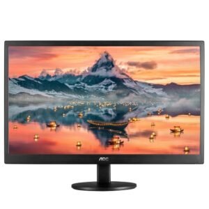MONITOR AOC E970SWHNL, 18.5", LED, HD (1366X768), 60HZ, HDMI/VGA