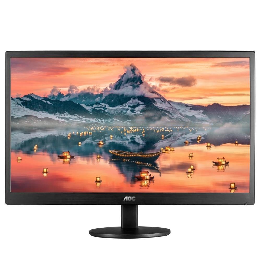MONITOR AOC E970SWHNL, 18.5", LED, HD (1366X768), 60HZ, HDMI/VGA
