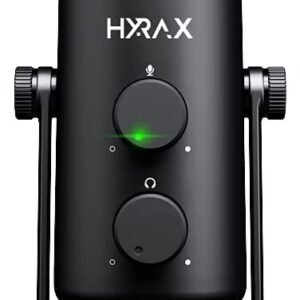 Microfone Condensador MOTOSPEED HYRAX HMC900, USB-C, Omnidirecional, Preto