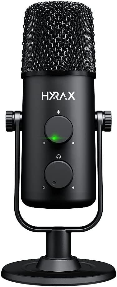 Microfone Condensador MOTOSPEED HYRAX HMC900, USB-C, Omnidirecional, Preto