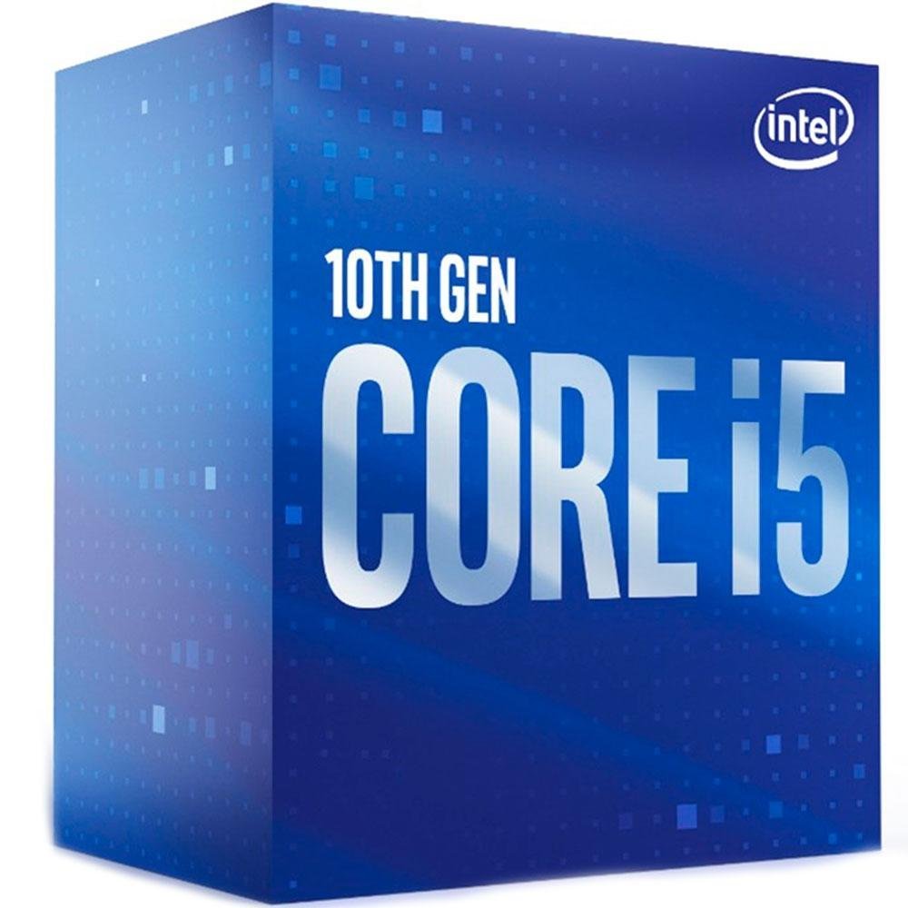 Processador INTEL CORE I5-10400, LGA 1200, 2.9GHz (4.3GHz Turbo), 6 Cores, 12 Threads - BX8070110400