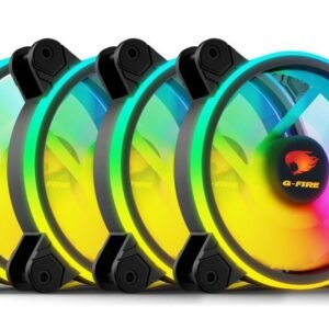 KIT FAN 120MM 4UND SPECTRUM ARGB EW126103V PIXXO