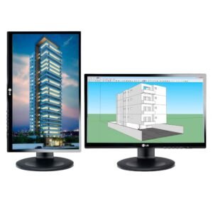 MONITOR LG 21.5, IPS, PIVOT, FHD (1920X1080), DP/HDMI - 22BN550Y