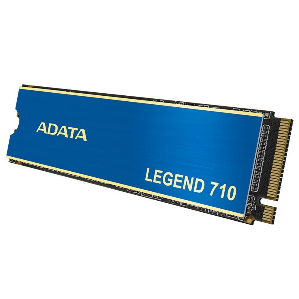 SSD ADATA LEGEND 710, 256GB, M.2 2280, NVMe, PCIe 4.0, Leitura 2100MB/s, Gravação 1000MB/s - ALEG-710-256GCS