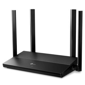 ROTEADOR TP-LINK EX141, AX1500, WI-FI 6, GIGABIT, EASYMESH, PRETO