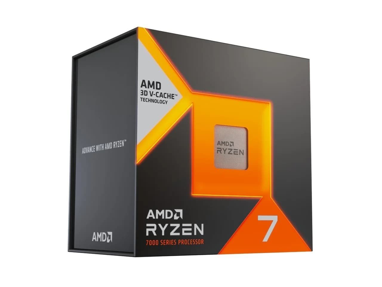 Processador AMD RYZEN 7 7800X3D, AM5, 4.2GHz (5.0GHz Turbo), 8 Cores, 16 Threads - 100-100000910WOF