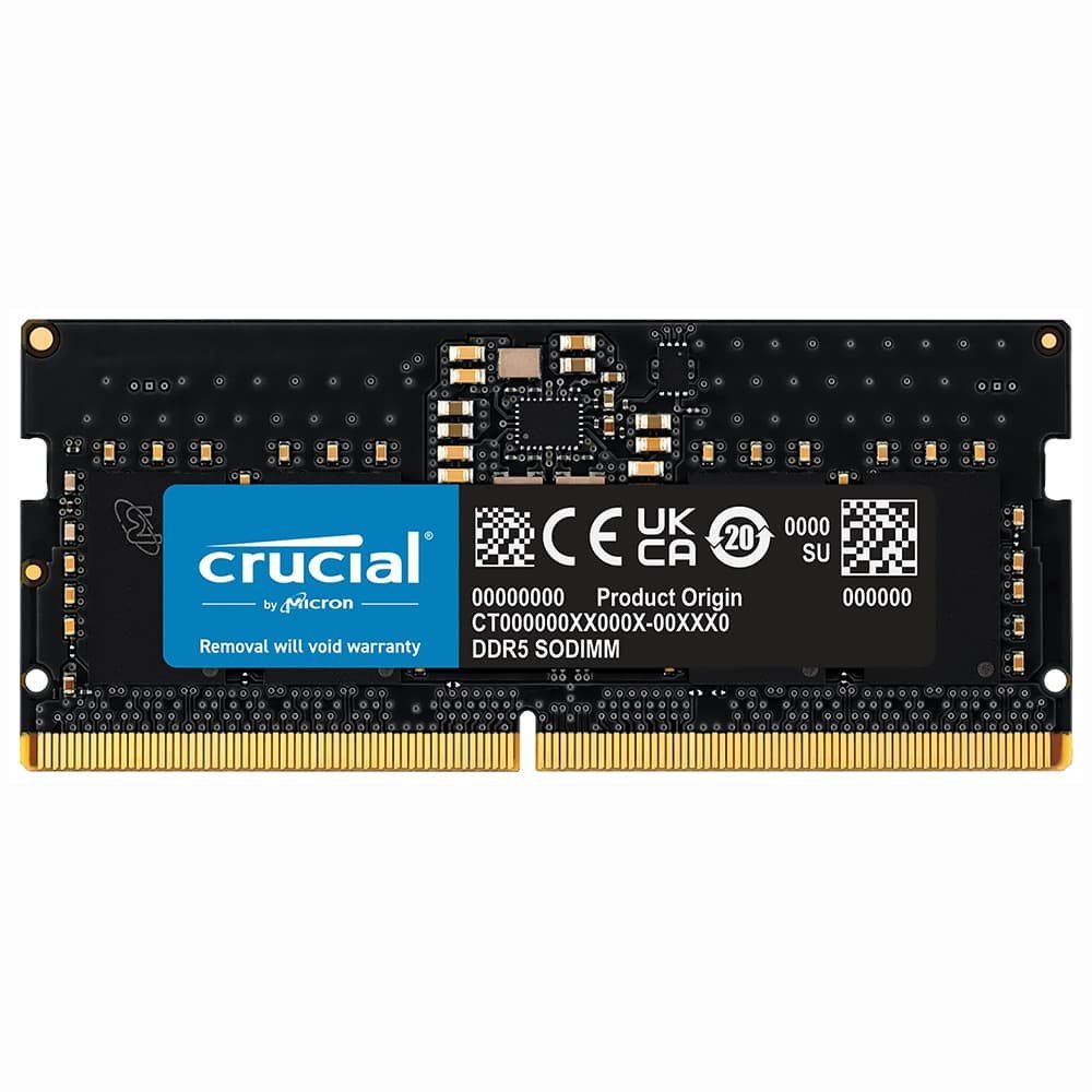 Memória Notebook CRUCIAL, DDR5, 5600MHz, 8GB - CT8G56C46S5