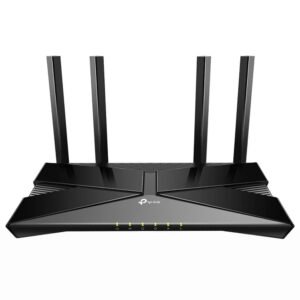 Roteador VoIP TP-LINK XX230V, Wi-Fi 6, AX1800, GPON, Gigabit, USB 2.0, EasyMesh, Preto