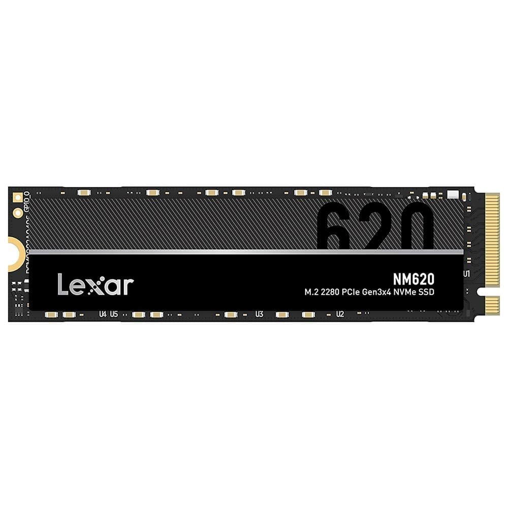 SSD LEXAR NM620, 512GB, M.2 2280, NVMe, PCIe 3.0, Leitura 3500MB/s, Gravação 2400MB/s – LNM620X512G-RNNNU