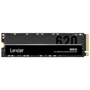 SSD LEXAR NM620, 1TB, M.2 2280, NVMe, PCIe 3.0, Leitura 3500MB/s, Gravação 3000MB/s – LNM620X001T-RNNNU