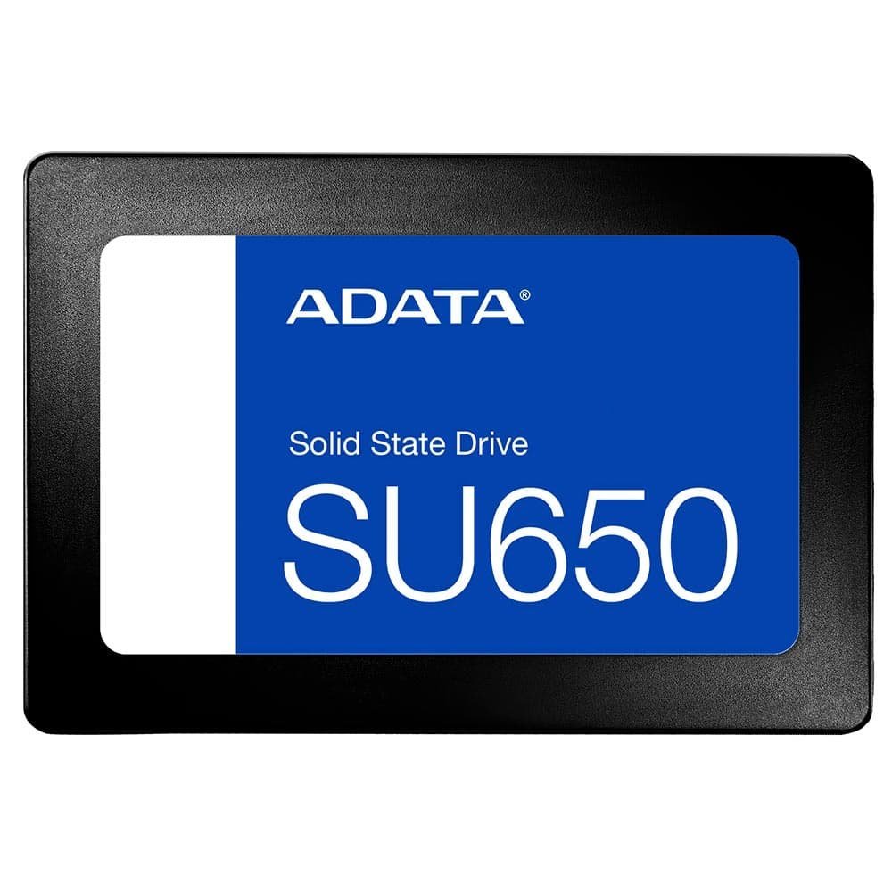 SSD ADATA SU650, 480GB, SATA, Leitura 520MB/s, Gravação 450MB/s - ASU650SS-480GT-R