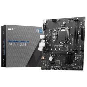 Placa Mãe MSI PRO H510M-B, INTEL, LGA1200, DDR4, Micro ATX