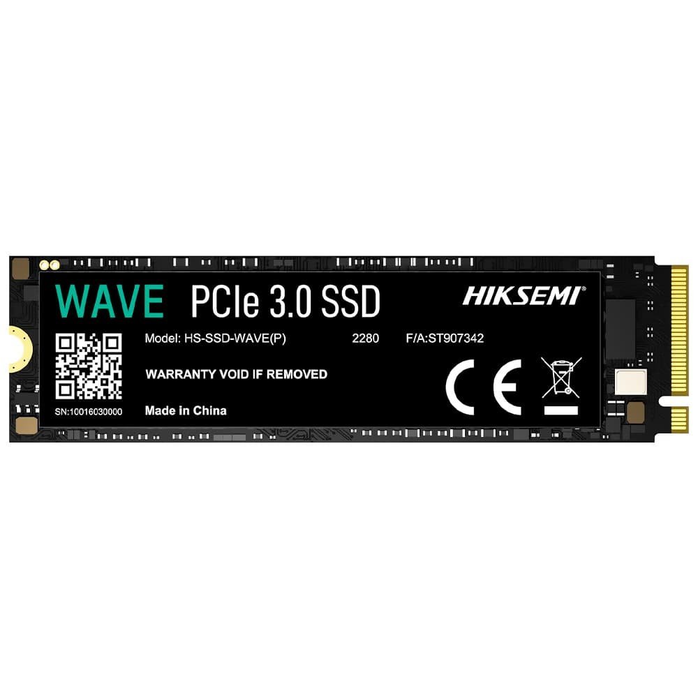 SSD HIKSEMI WAVE PRO, 512GB, M.2 2280, NVMe, PCI-E 3.0, Leitura 3500MB/s, Gravação 2400MB/s – HS-SSD-WAVE PRO(P) 512G