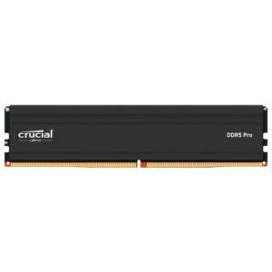 Memória Desktop CRUCIAL PRO, DDR5, 5600MHz, 32GB, Preto - CP32G56C46U5