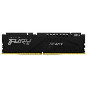 Memória Desktop KINGSTON FURY BEAST, DDR5, 5600MHz, 8GB, Preto - KF556C40BB-8