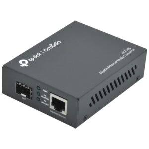 Conversor de Mídia TP-LINK MC220L, 1x SFP, 1x RJ45, Gigabit, 10/100/1000Mbps