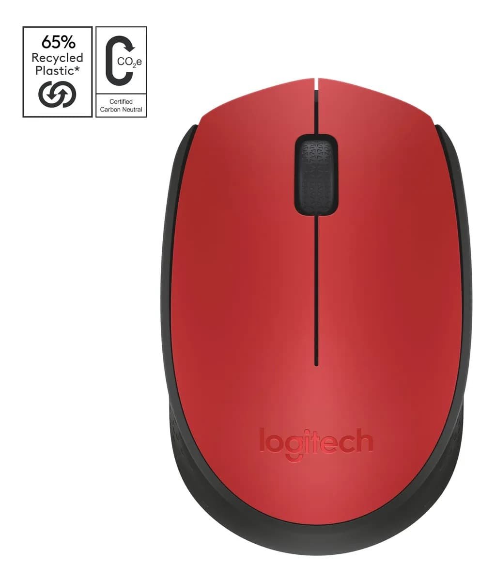 Mouse Sem Fio LOGITECH M170, 2.4GHz USB, Pilha Inclusa - Imagem 6