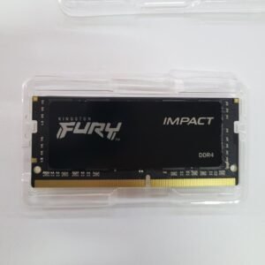 Memória Notebook Kingston Fury Impact, DDR4, 3200MHz, 16GB, Preto - KF432S20IB/16