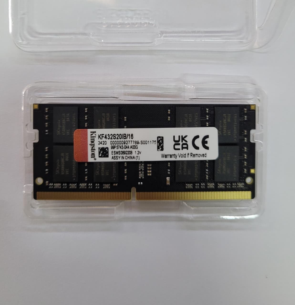 Memória Notebook Kingston Fury Impact, DDR4, 3200MHz, 16GB, Preto - KF432S20IB/16 - Imagem 2