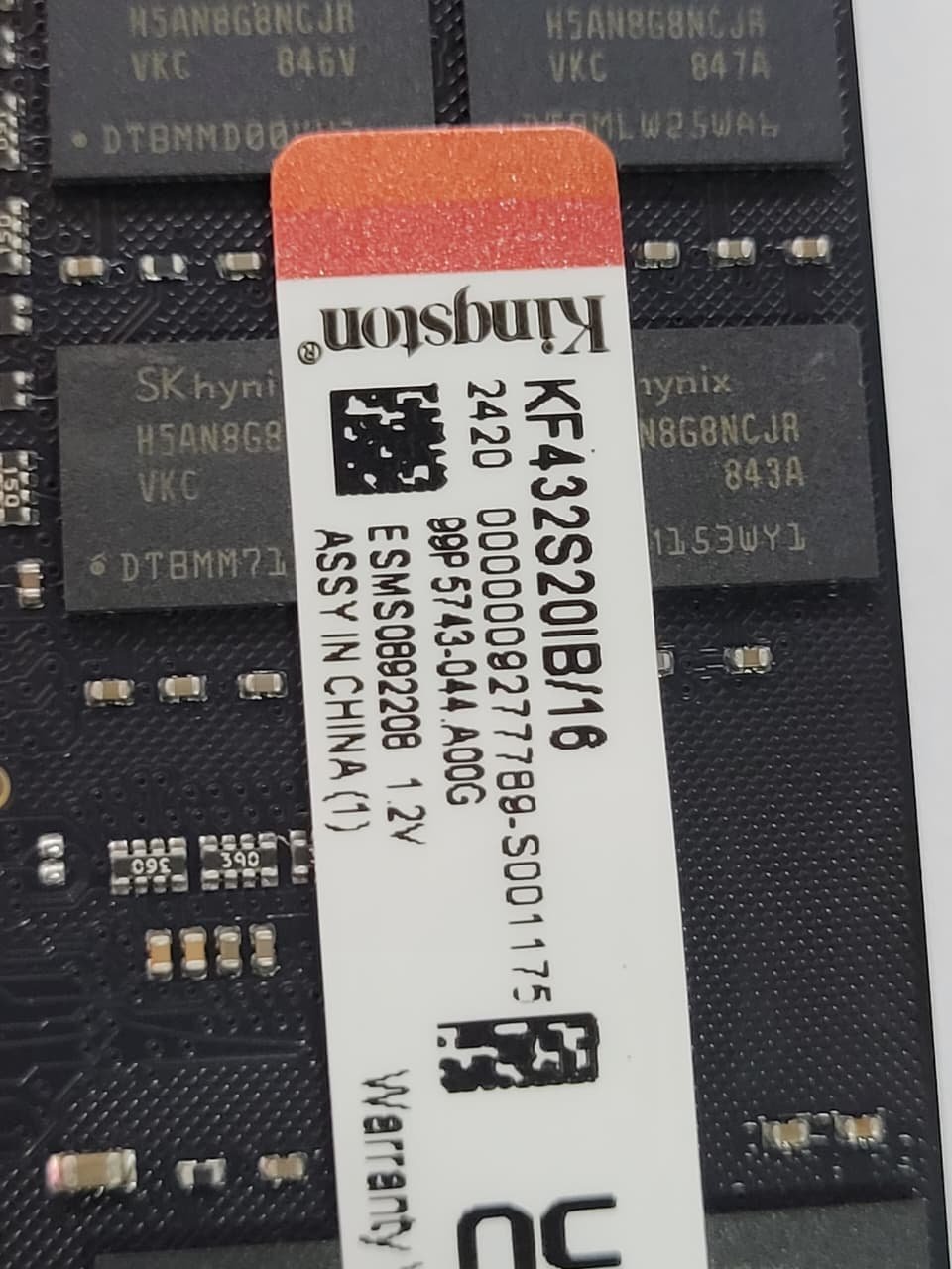 Memória Notebook Kingston Fury Impact, DDR4, 3200MHz, 16GB, Preto - KF432S20IB/16 - Imagem 3